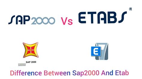 Difference Between ETAB And SAP2000 .